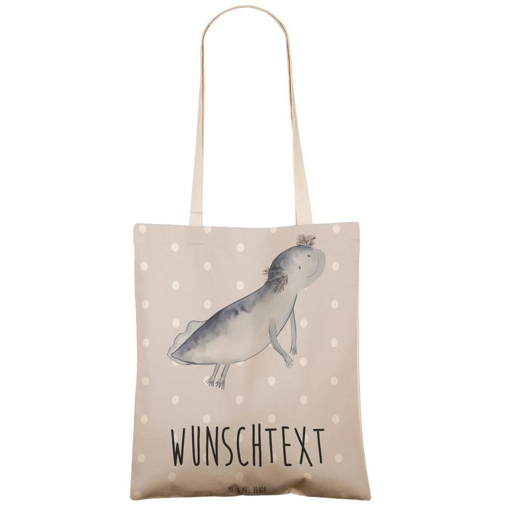 Personalized Shopping Bag axolotl To swim Axolotl, Axelotl, marine animals, Mexican walking fish, salamander, tail, amphibians, problem, motivation, problems, solutions, axolot