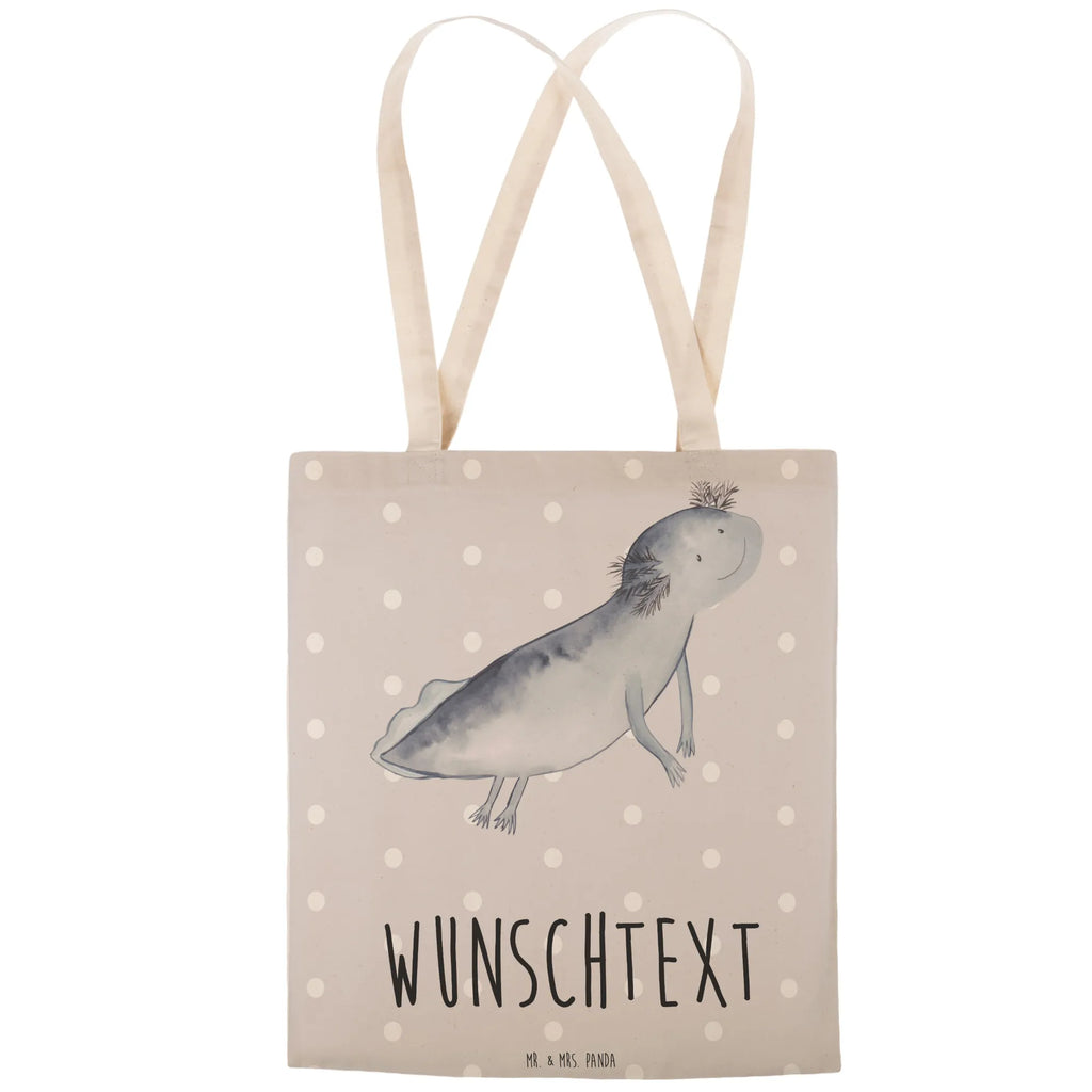 Personalized Shopping Bag axolotl To swim Axolotl, Axelotl, marine animals, Mexican walking fish, salamander, tail, amphibians, problem, motivation, problems, solutions, axolot