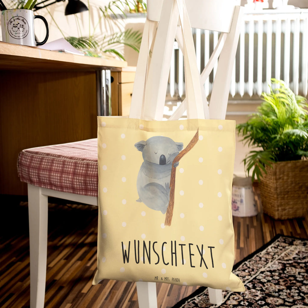 Personalizowana torba na zakupy Koala Motywy zwierzęce, dobra energia, zabawne powiedzonka, zwierzęta