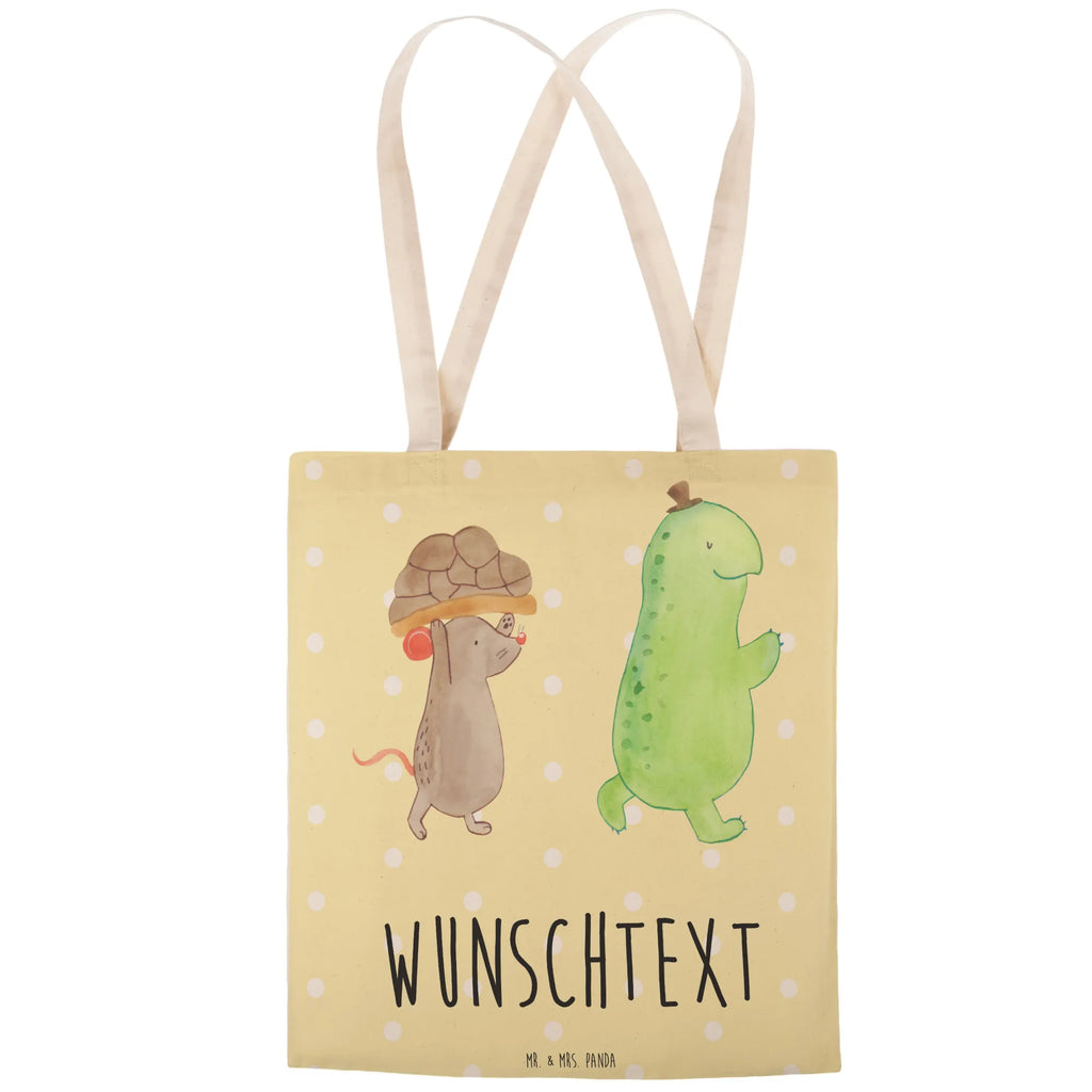 Personalizowana torba na zakupy żółw mysz Skałka