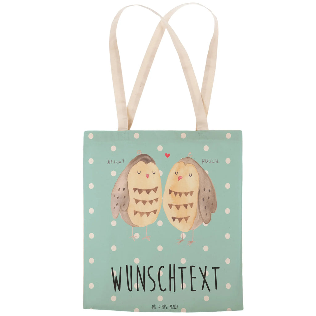 Personalizowana torba na zakupy sowy miłość Sowa