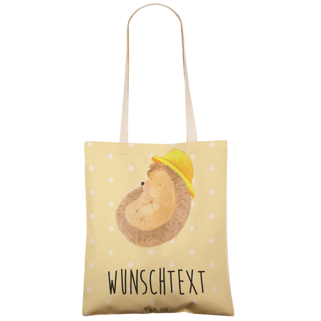 Personalizowana torba na zakupy jeż Modlić się Motywy zwierzęce, dobra energia, zabawne powiedzonka, zwierzęta