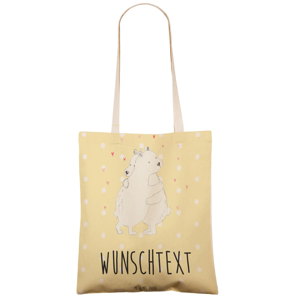 Personalizowana torba na zakupy Niedźwiedź polarny obejmować Motywy zwierzęce, dobra energia, zabawne powiedzonka, zwierzęta