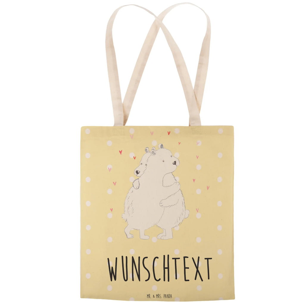 Personalizowana torba na zakupy Niedźwiedź polarny obejmować Motywy zwierzęce, dobra energia, zabawne powiedzonka, zwierzęta
