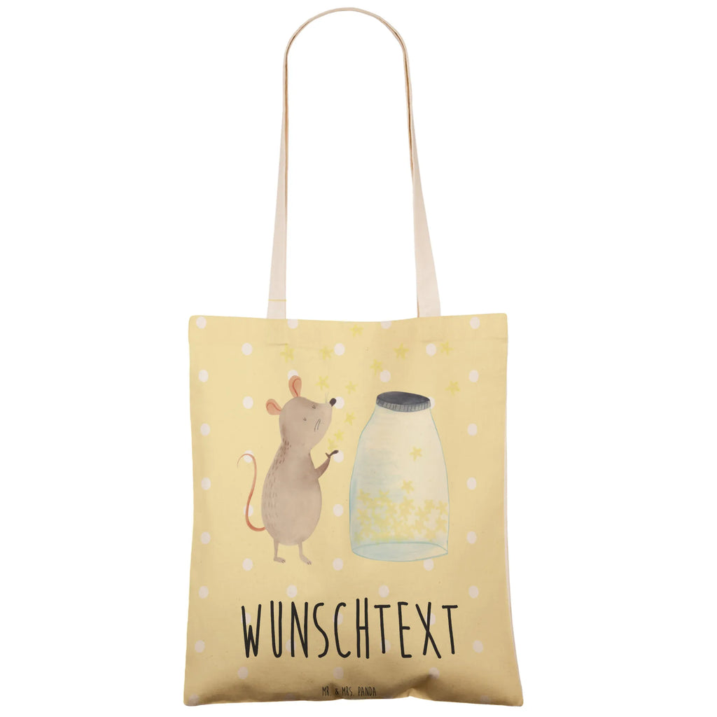 Personalizowana torba na zakupy mysz Gwiazdy Motywy zwierzęce, dobra energia, zabawne powiedzonka, zwierzęta