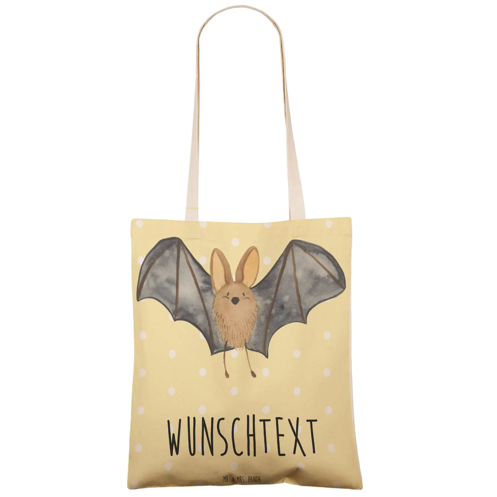 Personalizowana torba na zakupy nietoperz skrzydło Motywy zwierzęce, dobra energia, zabawne powiedzonka, zwierzęta
