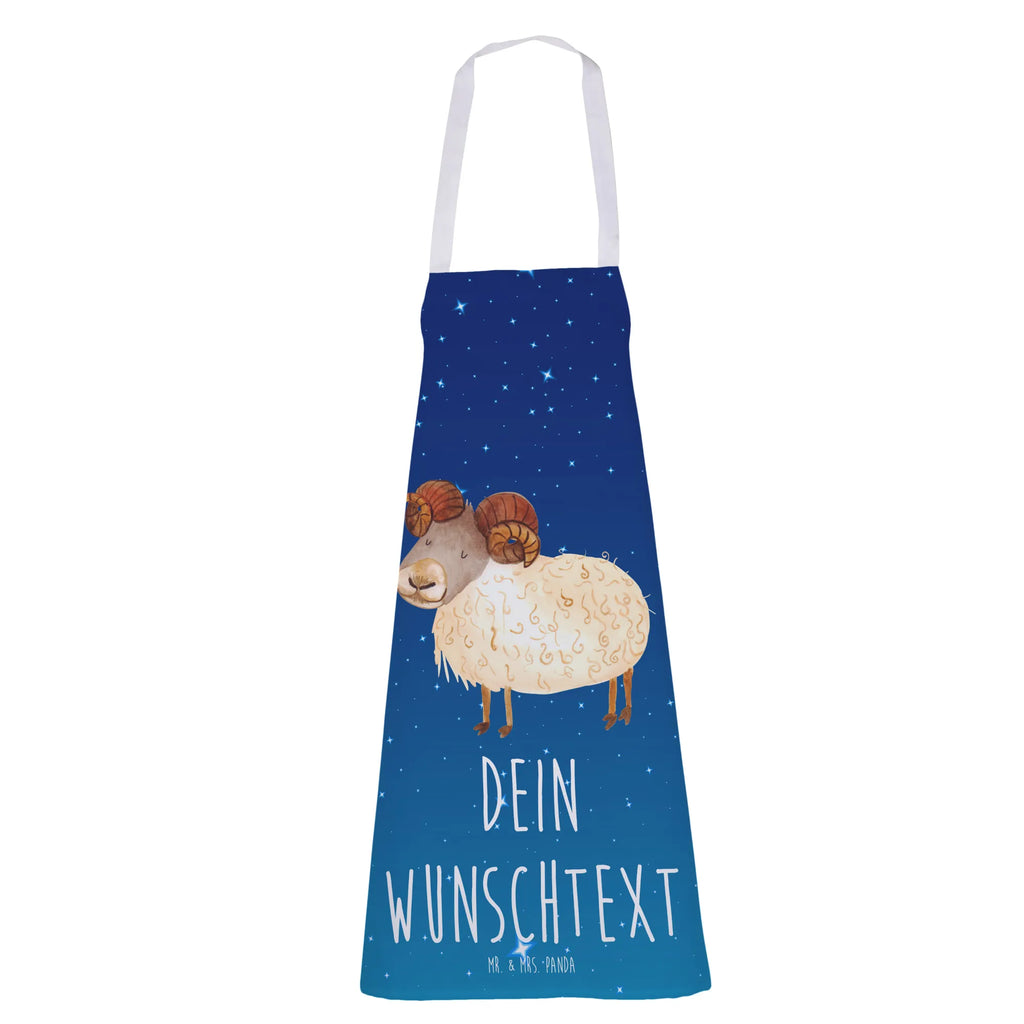 Personalized Cooking Apron Star sign Aries constellations, birthdays, astrology, zodiac, date of birth, month of birth, April gift, April birthday, Aries gift, March birthday, Aries star sign, March gift, ram