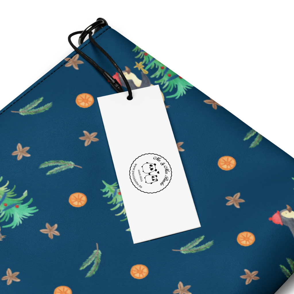 Handtasche Pinguin Weihnachtsbaum Muster Henkeltasche, Damentasche, Kleine Umhängetasche, Handtasche, Damen Umhängetasche, Taschen, Umhängetasche Damen, Abendtasche, Handtasche Damen, Kleine Handtasche Damen, Handtaschen Damen, Umhängetasche, Shopper Tasche, Weihnachten, Winter, Weihnachtsdeko, Nikolaus, Advent, Heiligabend, Wintermotiv, Pinguin