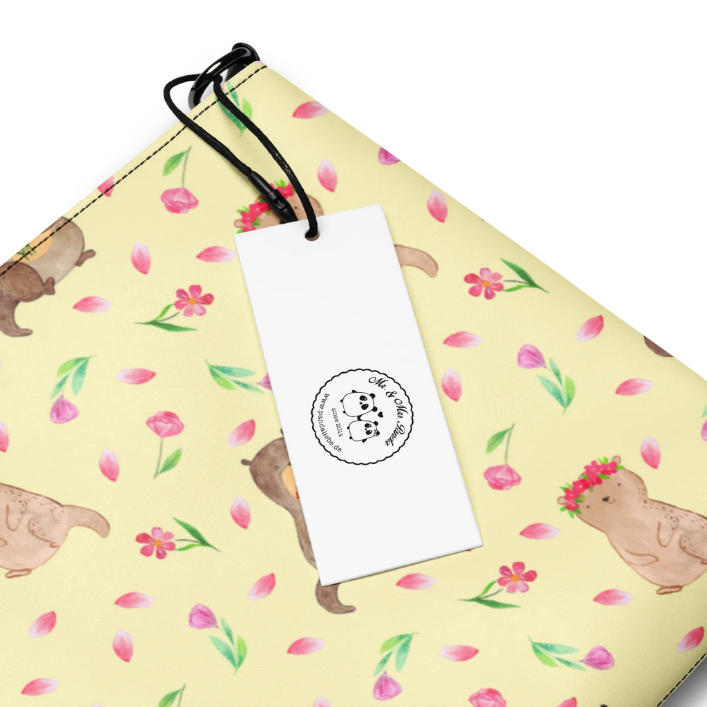 Torebka wydra bukiet kwiatów Kuna, wydra, morska wydra