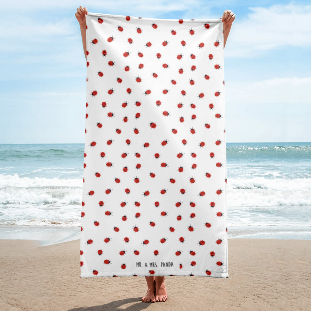 XL bath towel Ladybug Design large beach towel, XL bath towel, oversized towel, luxury bath sheet, spa towel, extra large swim towel
