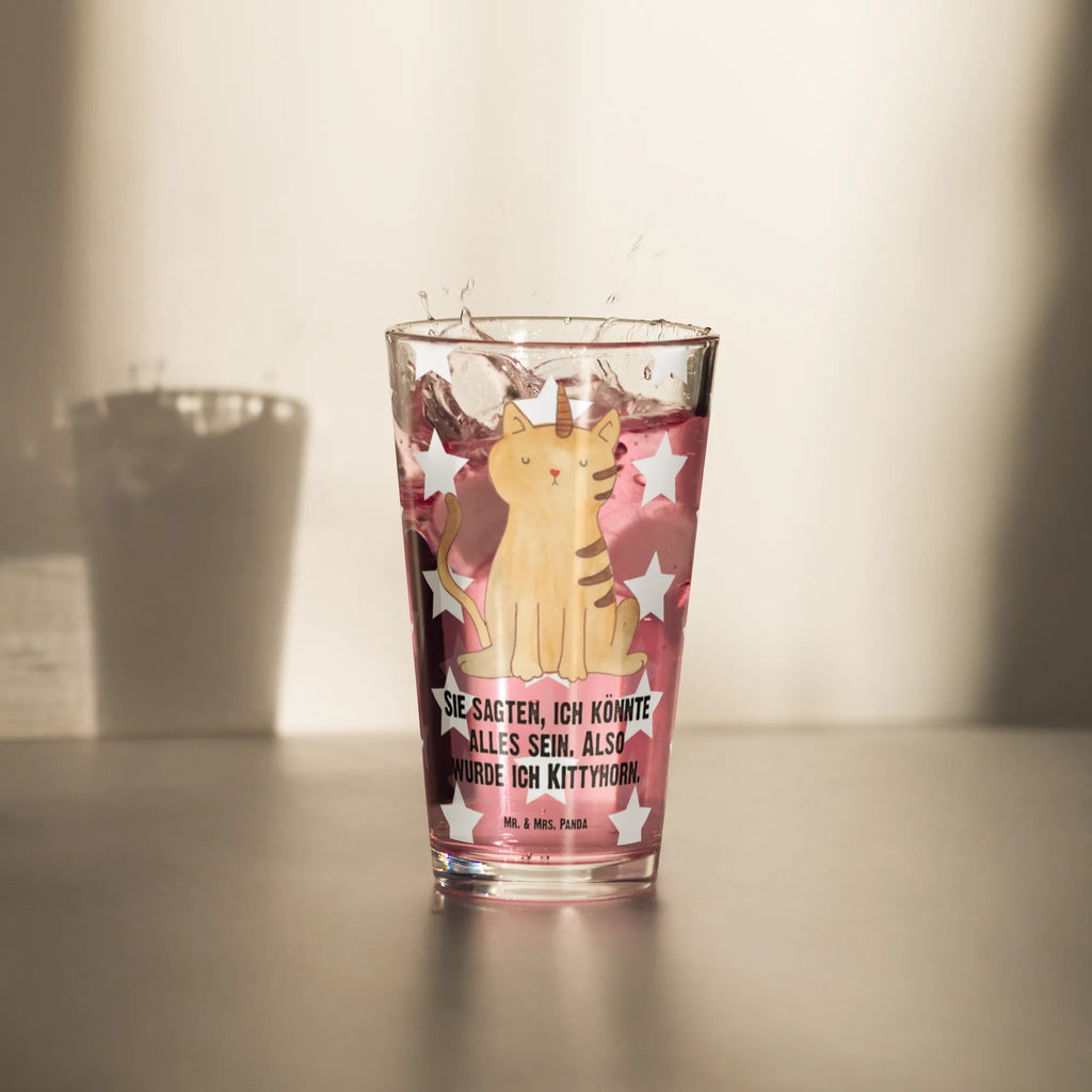 Premium drinking glass unicorn Cat highball glass, lead-free crystal glass, beer glass, cocktail glass, glass, stemware, pint glass, water glass, tumbler, drinking glass, barware, premium glassware, dishwasher safe glass, luxury drinking glass, unicorn, unicorns, cat present, Unicorn, cat lover, Kittycorn, Kitty, Rainbow, Glitter, cat gift