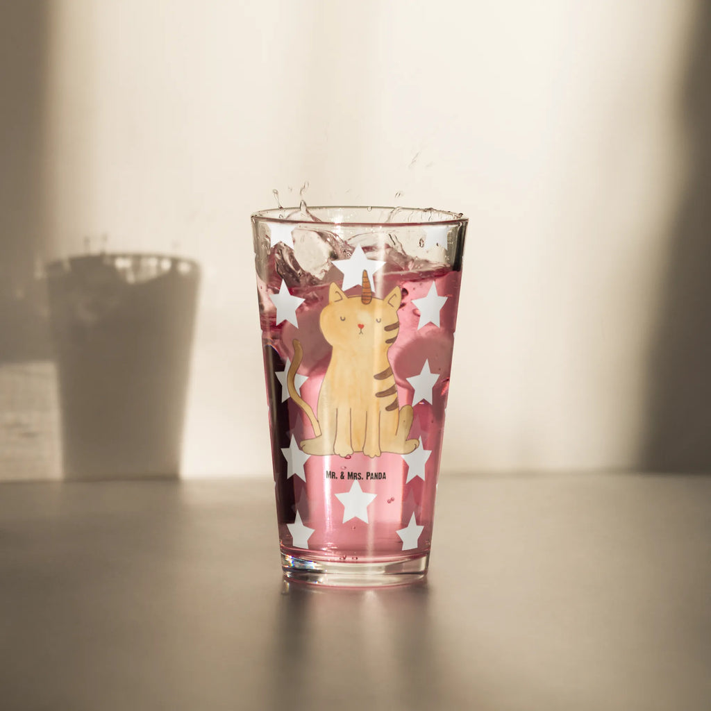 Premium drinking glass unicorn Cat highball glass, lead-free crystal glass, beer glass, cocktail glass, glass, stemware, pint glass, water glass, tumbler, drinking glass, barware, premium glassware, dishwasher safe glass, luxury drinking glass, unicorn, unicorns, cat present, Unicorn, cat lover, Kittycorn, Kitty, Rainbow, Glitter, cat gift