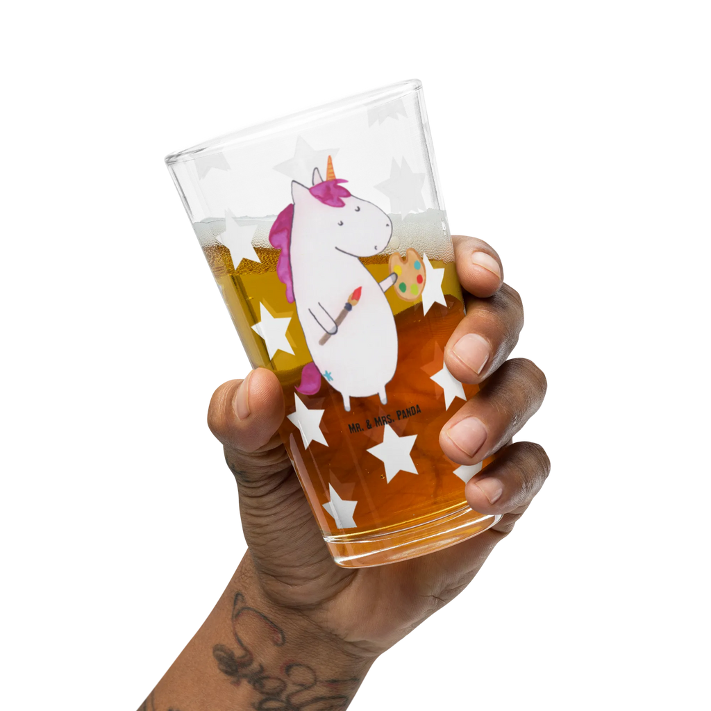 Premium drinking glass unicorn Artist premium glassware, glass, barware, tumbler, water glass, beer glass, luxury drinking glass, drinking glass, dishwasher safe glass, cocktail glass, highball glass, lead-free crystal glass, pint glass, stemware, unicorn, unicorns, Pen, Painting, World, Brush, Drawing, Unicorn, Painter gift, Artist present, Artist, Artist gift, English, Gift