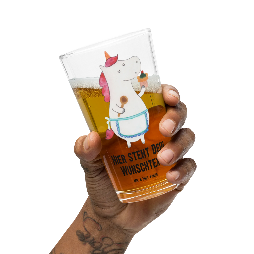 Personalized Drinking Glass unicorn Kitchen unicorn, unicorns, muffin, pie, dreamer, dreaming, cook, motivation, hobby cook, Baker gift, cake, bake, baker present, Unicorn