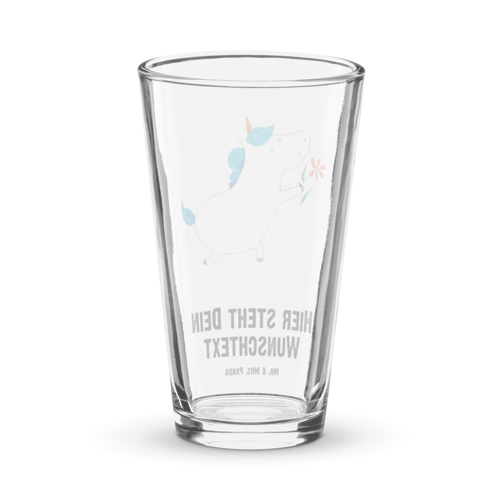 Personalized Drinking Glass unicorn flower unicorn, unicorns, partner, love, couple, engagement, proof of love, flower, request, marriage application