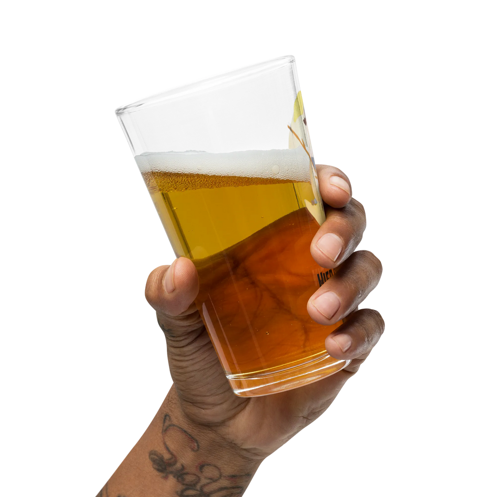 Personalized Drinking Glass Penguin moon Penguin, North Pole, Winter, Penguins, saying, guest room, penguins, night's rest, insomnia, bedroom, sleep, falling asleep