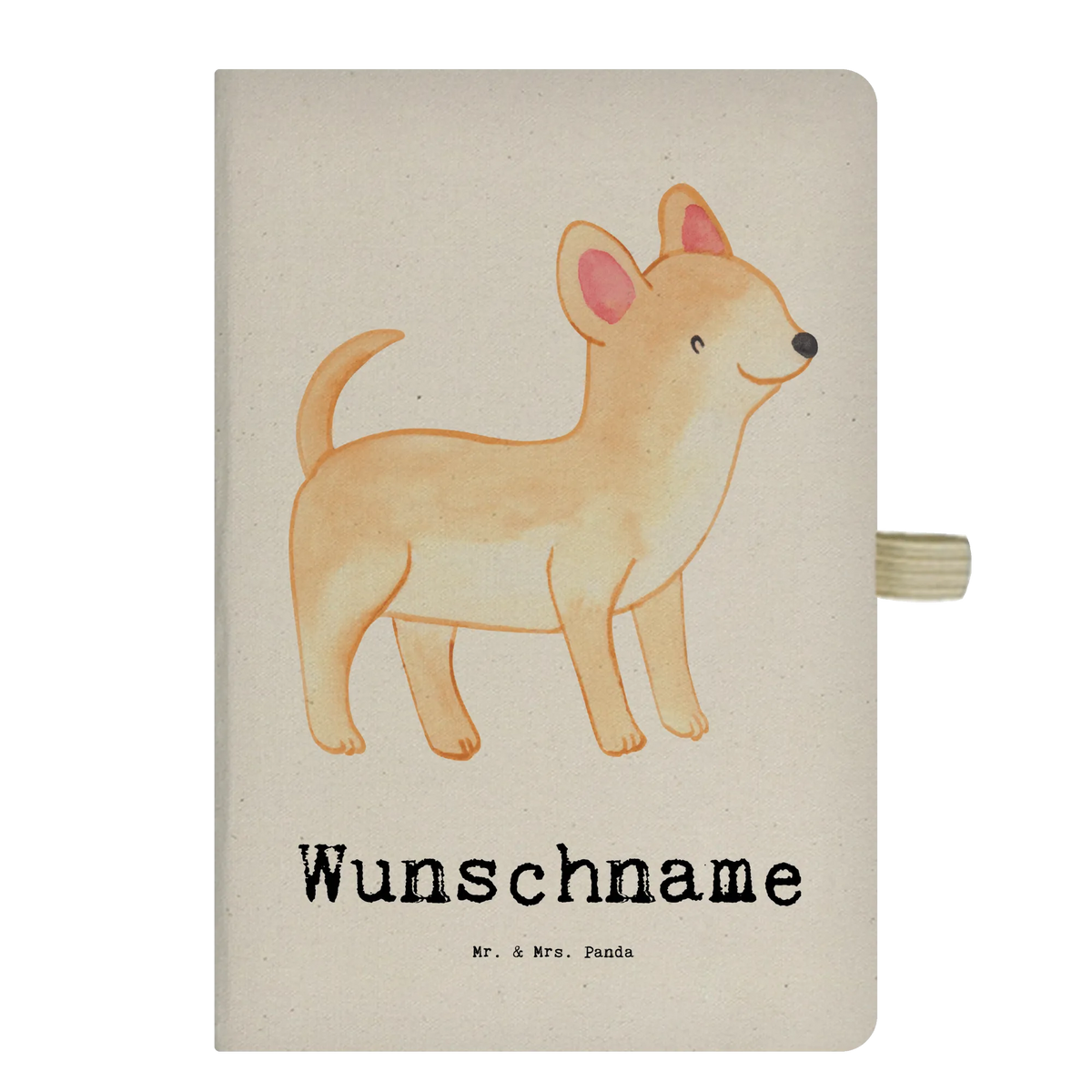 Personalised notebook Chihuahua Lifesaver Dog, dog breed, purebred dog, dog owner, gift, animal lover, giving, puppy