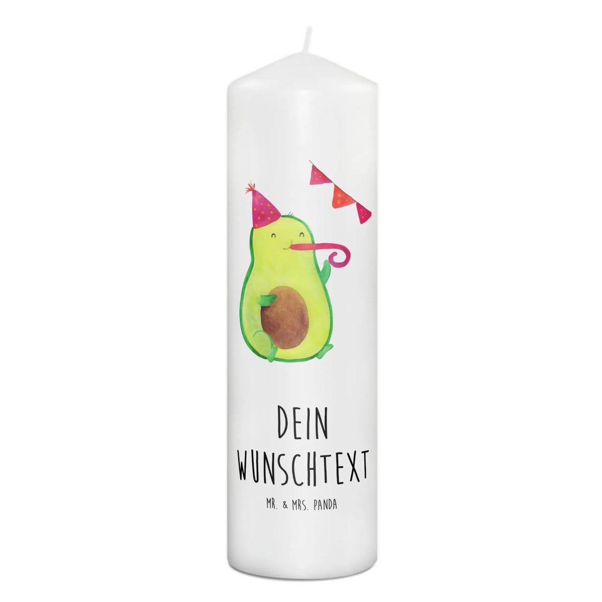 Personalised candle avocado party vegetables, favorite day, school graduation, class celebration, company celebration, jubilee, graduation, anniversary, birthday, exam, celebration, passed, birthday celebration