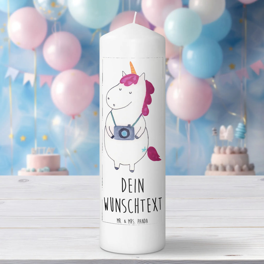 Personalised candle unicorn photographer unicorn, unicorns, Holiday, Traveling, Camera, Unicorn, Tourist, Photographer, Traveler gift, Photographer gift, Photography