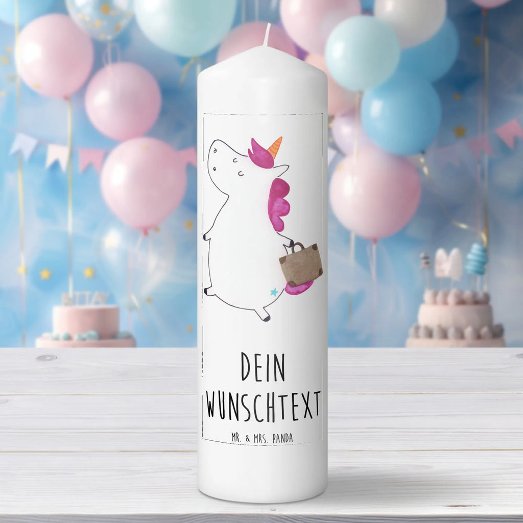 Personalised candle unicorn Suitcase unicorn, unicorns, adventure, traveler gift, travel, Unicorn, luggage, holiday present, suitcase, traveling