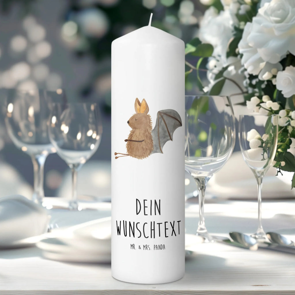 Personalised candle bat Sit Kerze, Taufkerze, Kommunionskerze, Geburtstagskerze, Geschenk Kerze, Taufgeschenk Kerze, Kerze mit Druck, Besondere Kerze, Geschenkidee Kerze, Kerze für Kommunion, kerze personalisiert, personalisierte kerze, personalisierte kerzen, Tiermotive, Gute Laune, lustige Sprüche, Tiere, Fledermaus, Fledermäuse, Motivation, entspannen