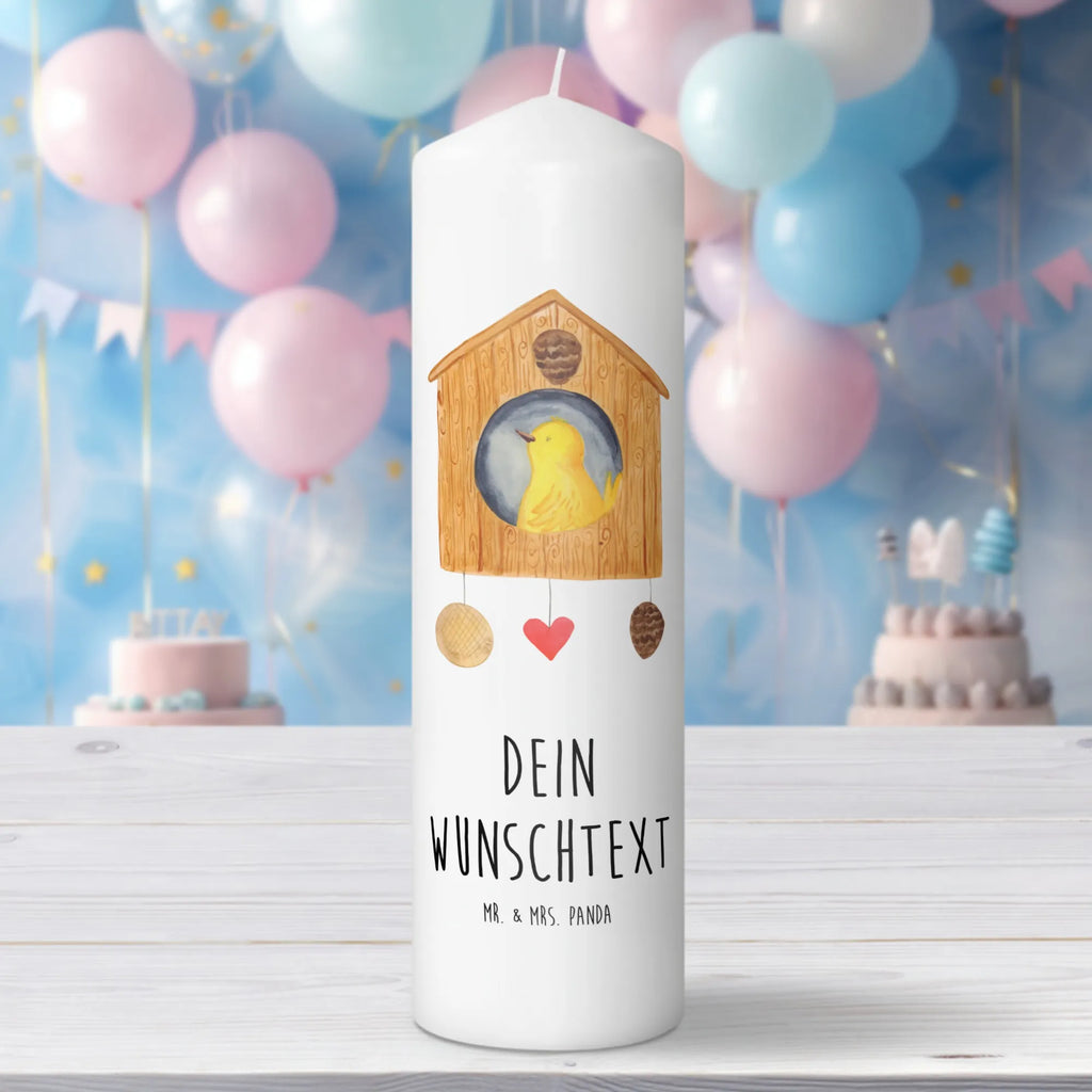 Personalised candle birdhouse Home small animals, cute, funny, cute animal motives, hand drawn, small world, funny sayings, good mood, happy, gifts, gift ideas, special gifts, animal lover, card, bird, home sweet home, moving out, house, moving in, moving gift, birdhouse, gift, house building