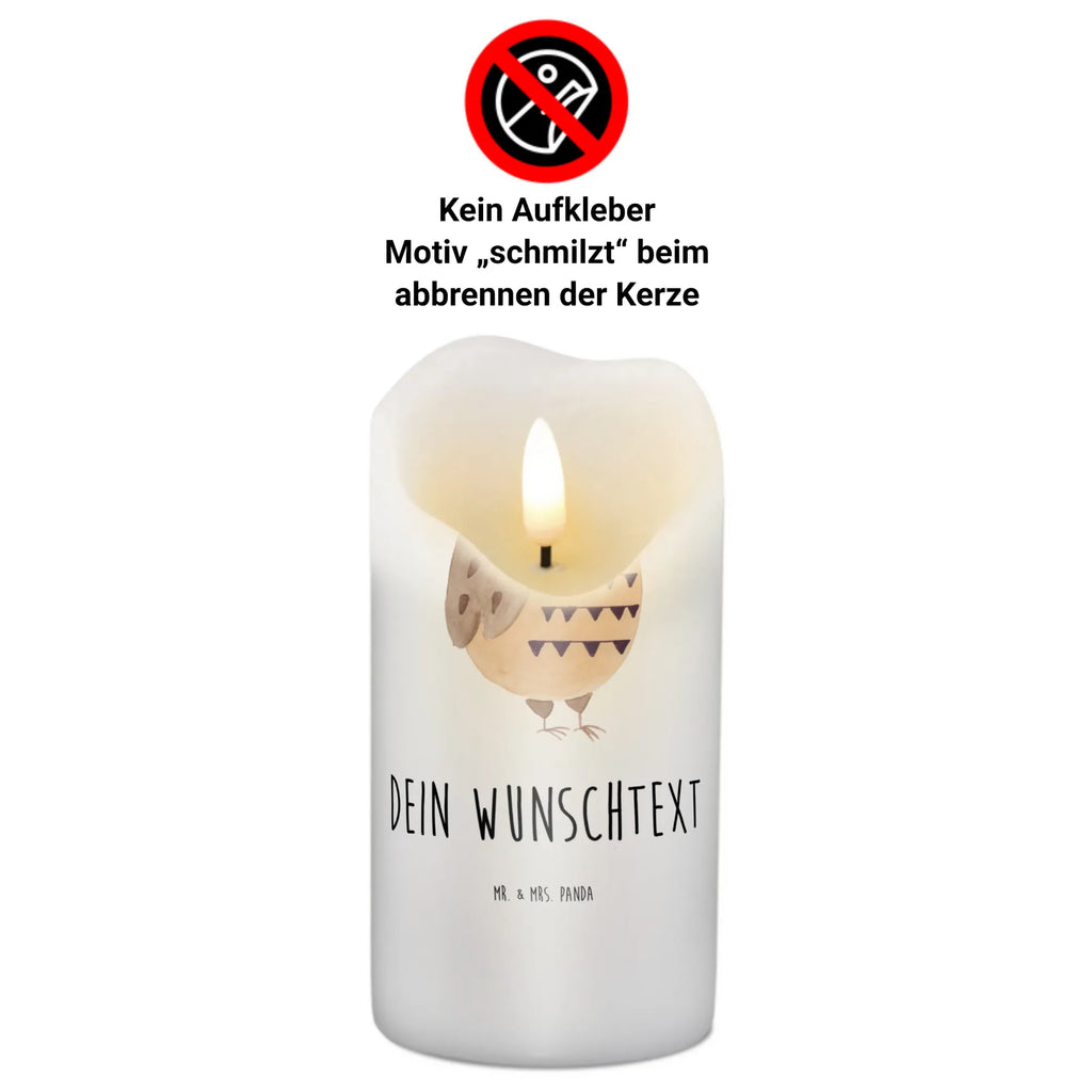 Personalised candle Owl feather headdress owl, forest animal, bird, nocturnal, gift ideas, birthday present, illustrated, funny, romantic gift, owl decor, Owl decoration, Owl, Feather decoration, Travel saying, Indian saying, Beautiful saying, Decoration, Life is an adventure