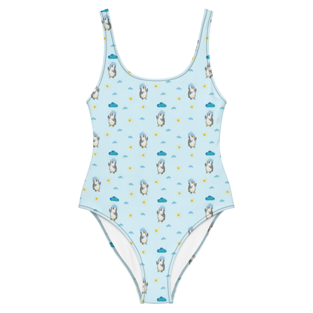 Strój kąpielowy Pingwin Prysznic Swimsuit, Badeanzug, Badebekleidung, Rückenfreier Badeanzug, Luxus-Bademode, Bademode, Pinguin, Dusche, Lebensmotto, Duschen, Neustart, Pinguine, glücklich sein, Neuanfang, Motivation