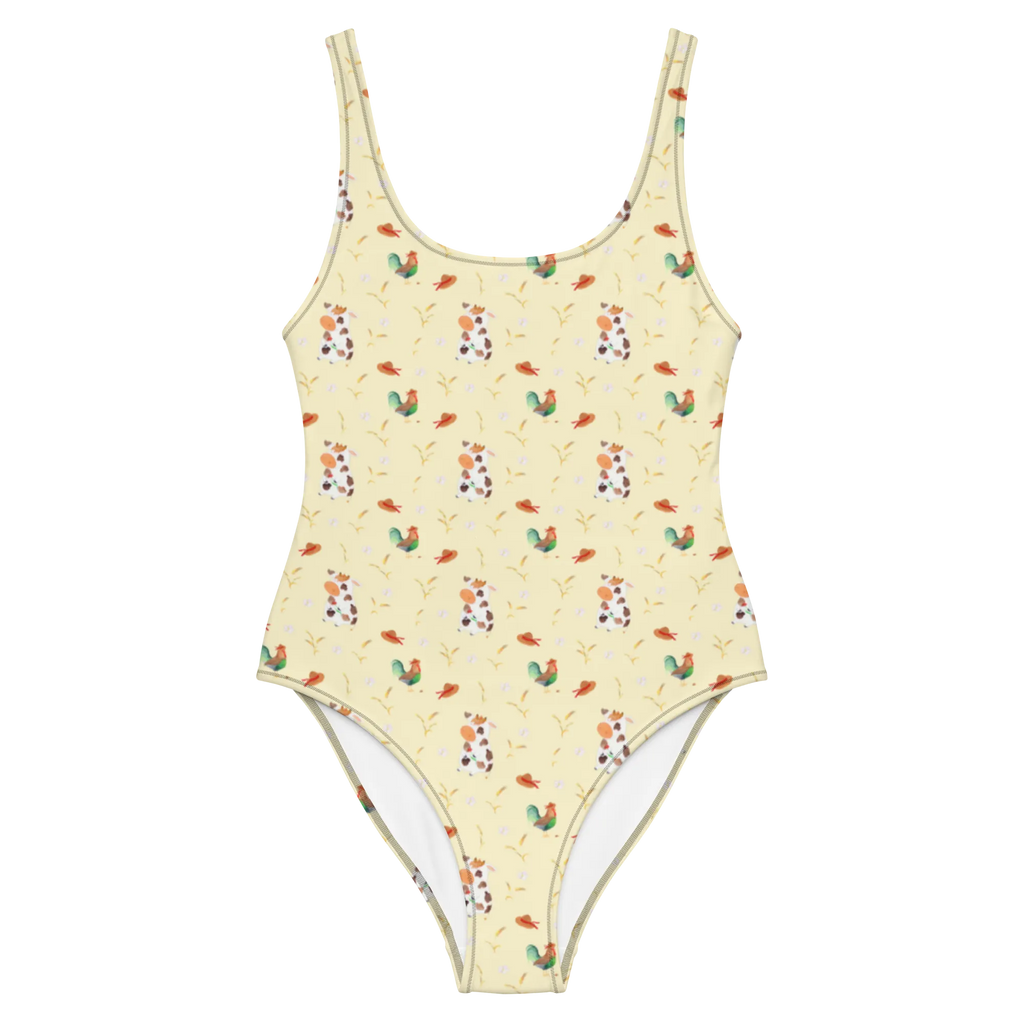 Swimsuit Cow farm, farm animals, animals, cows, milk, magic, dairy cow, cow, saying, yard, motivtion, nonsense, dreams