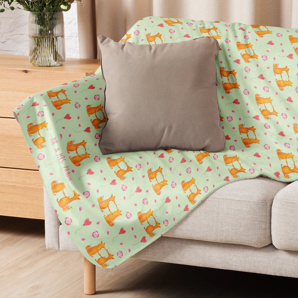 Sherpa cuddly blanket foxes Love fox, foxes, forest wildlife, clever as a fox, animal lover, boyfriend, couple, marriage, lovers, husband, partner, love, fiancée, girlfriend, proof of love, wife