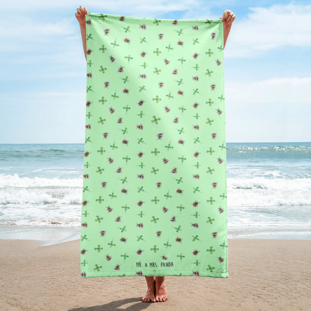 XL bath towel bumblebees shamrock spa towel, oversized towel, large beach towel, extra large swim towel, luxury bath sheet, XL bath towel, small animals, cute, funny, cute animal motives, hand drawn, small world, funny sayings, good mood, happy, gifts, gift ideas, special gifts, animal lover, card, be happy, bee, become happy, saying positive, bee decoration, saying happy, saying beautiful, bumblebee