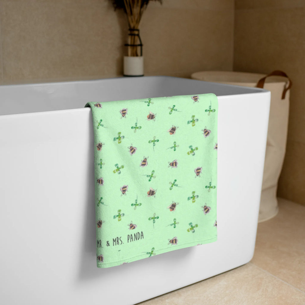 XL bath towel bumblebees shamrock spa towel, oversized towel, large beach towel, extra large swim towel, luxury bath sheet, XL bath towel, small animals, cute, funny, cute animal motives, hand drawn, small world, funny sayings, good mood, happy, gifts, gift ideas, special gifts, animal lover, card, be happy, bee, become happy, saying positive, bee decoration, saying happy, saying beautiful, bumblebee