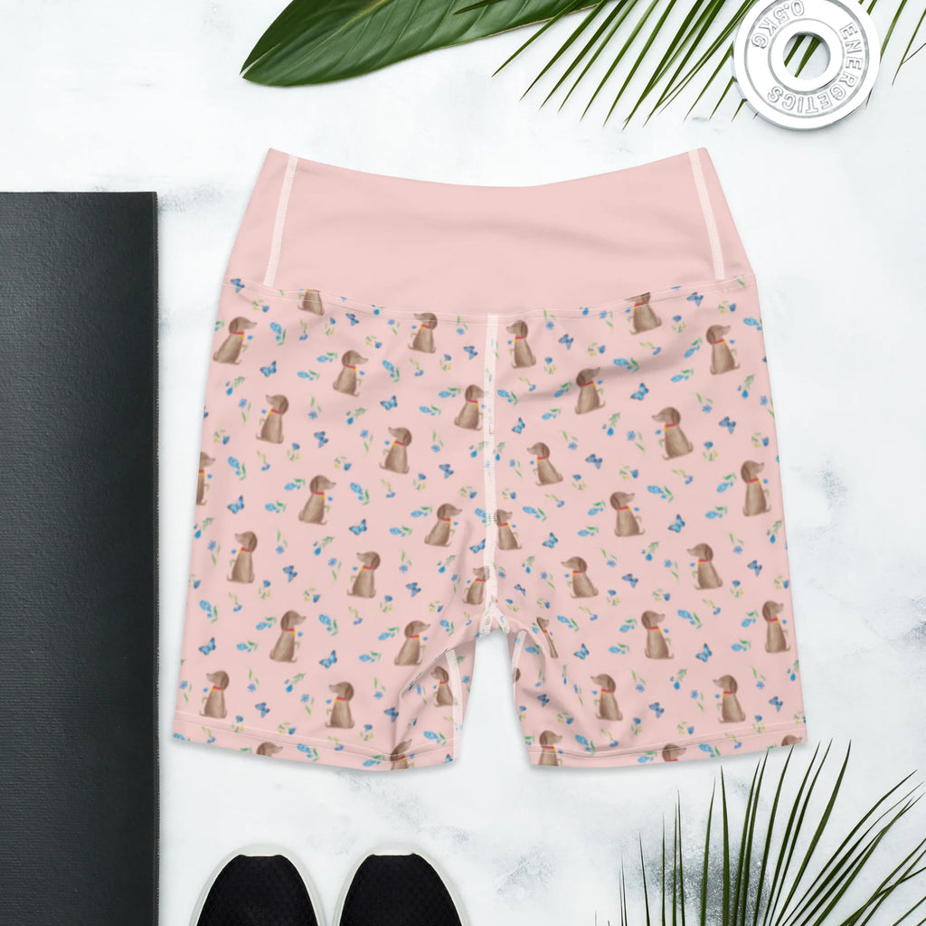 Yoga Shorts Hund Blume Muster Yogabekleidung, Yoga Shorts, Sportshorts Damen, Sporthose, Fitnesshose, Sportbekleidung, Sportshorts, Yogashorts, Yoga Shorts Damen, Tierliebhaber, Sprüche, Haustier, Hundemotiv, Hundebesitzer, Hund, Hunderasse, Hundeliebe, Hunde, Frauchen