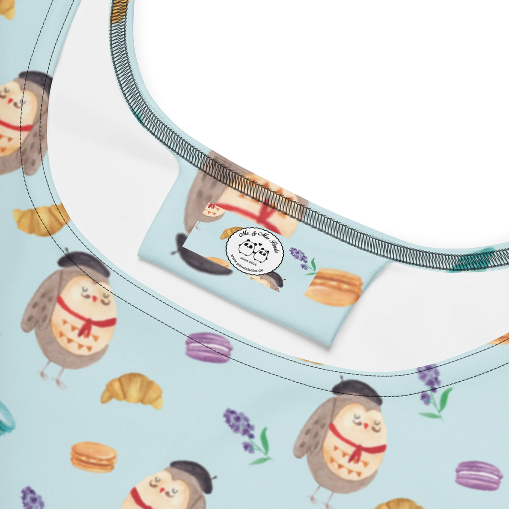 Summer dress Owl France owl, forest animal, bird, nocturnal, gift ideas, birthday present, illustrated, funny, romantic gift, owl decor, Say beautiful, France, La vie est belle, Owl, hibou, Owl decoration, Owls, Life is beautiful, Say French