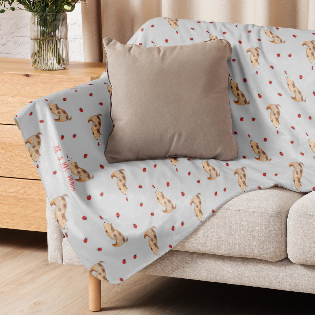 Sherpa cuddly blanket Dog ladybug dog, mutt, hound, woof, dog mama, dog breed, love dogs, love for dogs, dog decorative items, bag with dog print, funny gifts for dog owners, what do you give a dog lover, Christmas gifts for dogs, gifts for dogs, dog sayings, Dog, Sayings, Ladybird, Mongrel dog, Mongrel, Dog slogan, Dogs