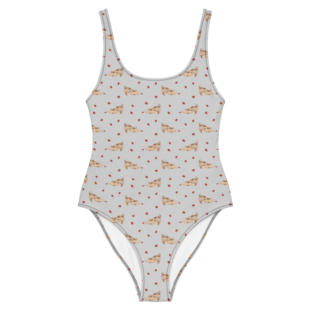 Swimsuit Dog ladybug Swimsuit, Bademode, Rückenfreier Badeanzug, Badebekleidung, Luxus-Bademode, Badeanzug, Hund, Hundemotiv, Haustier, Hunderasse, Tierliebhaber, Hundebesitzer, Sprüche, Marienkäfer, Mischlinghund, Mischling, Hunde, Hundespruch