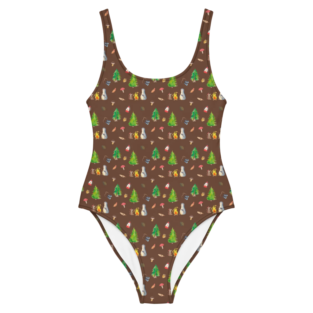 Badeanzug Pinguin Lagerfeuer Muster Badebekleidung, Bademode, Badeanzug, Luxus-Bademode, Swimsuit, Rückenfreier Badeanzug, Pinguin, Arbeit, Liebe, Büroalltag, Maus, Büro, Lebensspruch, Job, Pinguine, Motivation, Grillen, Leben, Feuer, Lebensmotivation, Lagerfeuer, Neustart, Marshmallows