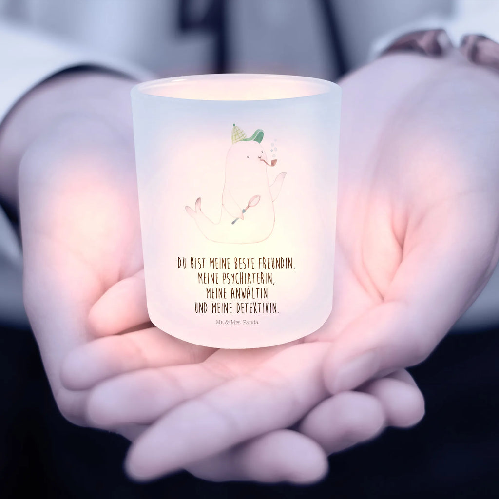 Personalised lantern seal sherlock small animals, cute, funny, cute animal motives, hand drawn, small world, funny sayings, good mood, happy, gifts, gift ideas, special gifts, animal lover, card