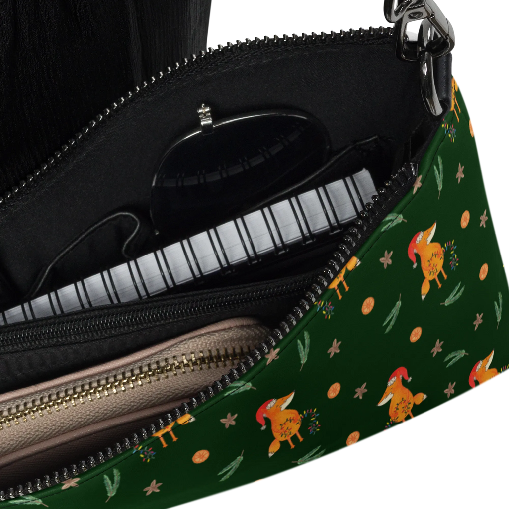 Handtasche Fuchs Weihnachten Muster Handtasche, Umhängetasche, Henkeltasche, Abendtasche, Taschen, Damentasche, Kleine Handtasche Damen, Handtaschen Damen, Shopper Tasche, Umhängetasche Damen, Kleine Umhängetasche, Damen Umhängetasche, Handtasche Damen, Weihnachten, Winter, Weihnachtsdeko, Nikolaus, Advent, Heiligabend, Wintermotiv, Weihnachtszeit, Geschenk Weihnachten, Weihnachtsmann, Füchse, Fuchs, Spruch schön