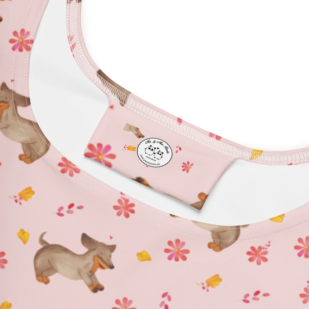 Sukienka letnia pies Jamnik Skaterkleid, Sommerkleid, Kleid, Hund, Hundemotiv, Haustier, Hunderasse, Tierliebhaber, Hundebesitzer, Sprüche, Hunde, Dachshund, happy dog, Dackel