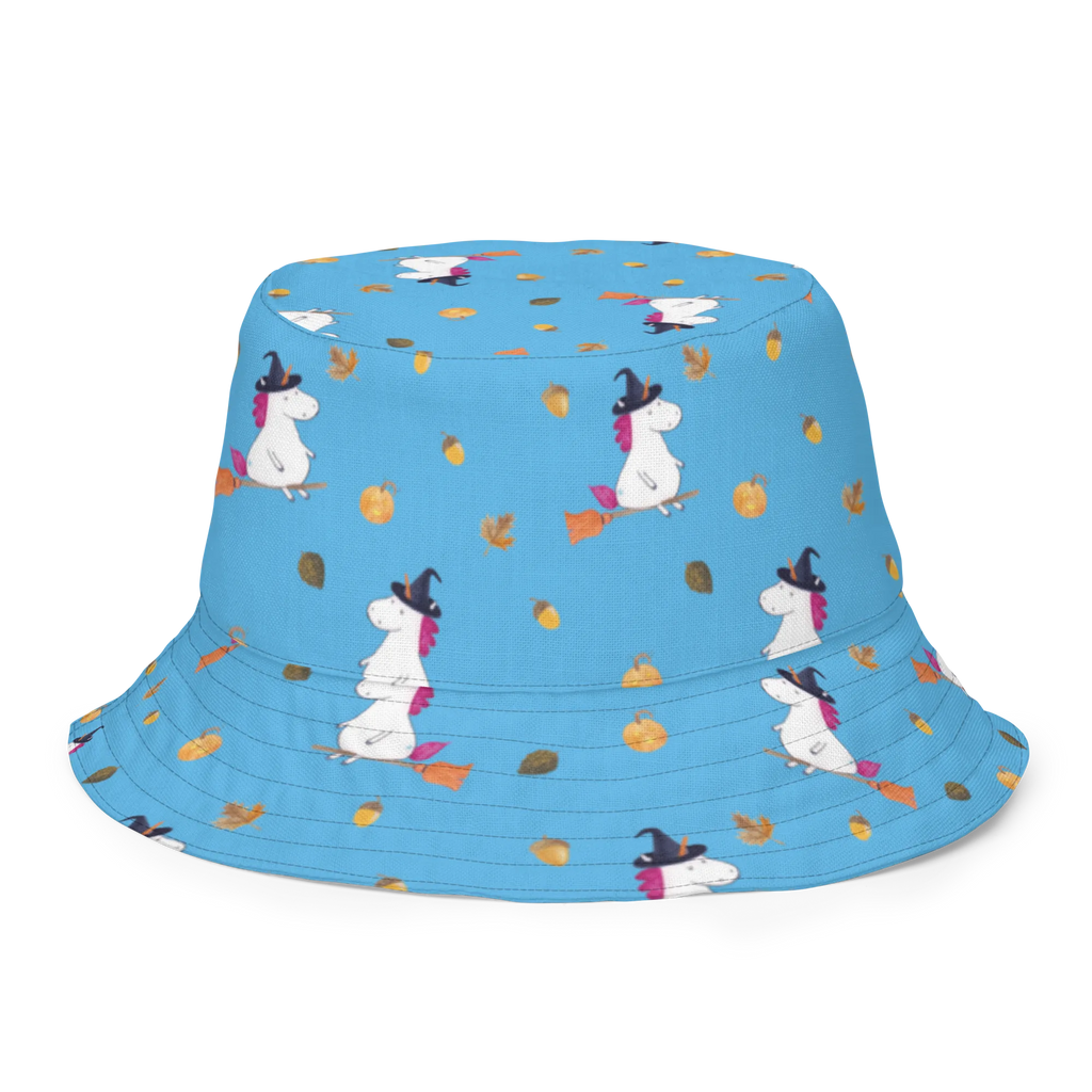 Sonnenhut Einhorn Hexe Muster Wendemütze, Wendehut, Sonnenmütze, Fischerhut, Wendecap, Sonnenhut, Strandhut, Outdoorhut, Sommerhut, Freizeithut, Anglerhut, zweifarbiger Hut, Einhorn, Einhörner, Einhorn Deko, Unicorn, Teufel, Ehefrau, Engel, Hexe, Freundin, Zicke, Leben, Frau, Verrückte