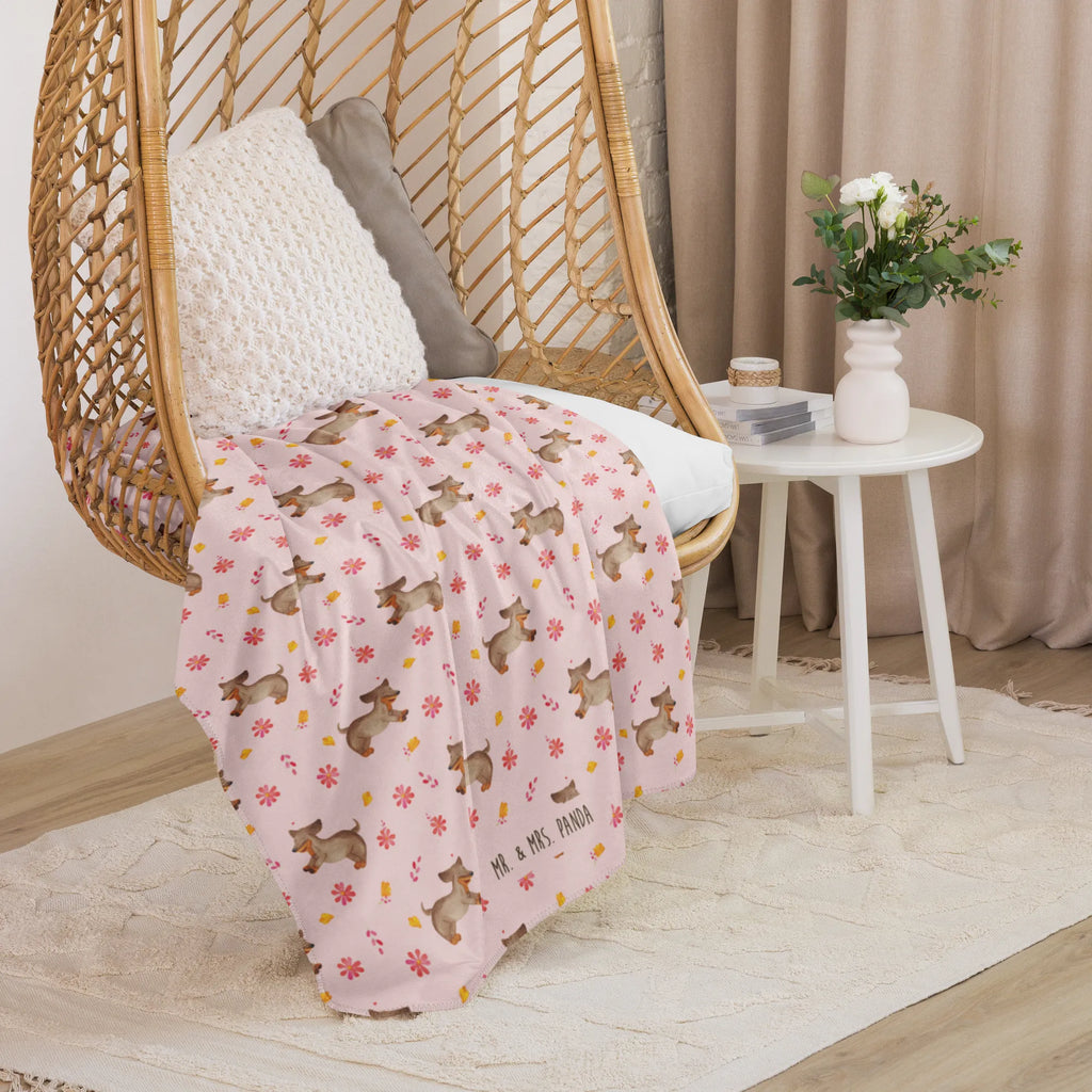 Sherpa Kuscheldecke Hund Dackel Muster Hund, Hundemotiv, Haustier, Hunderasse, Tierliebhaber, Hundebesitzer, Sprüche, happy dog, Dachshund, Hunde, Dackel