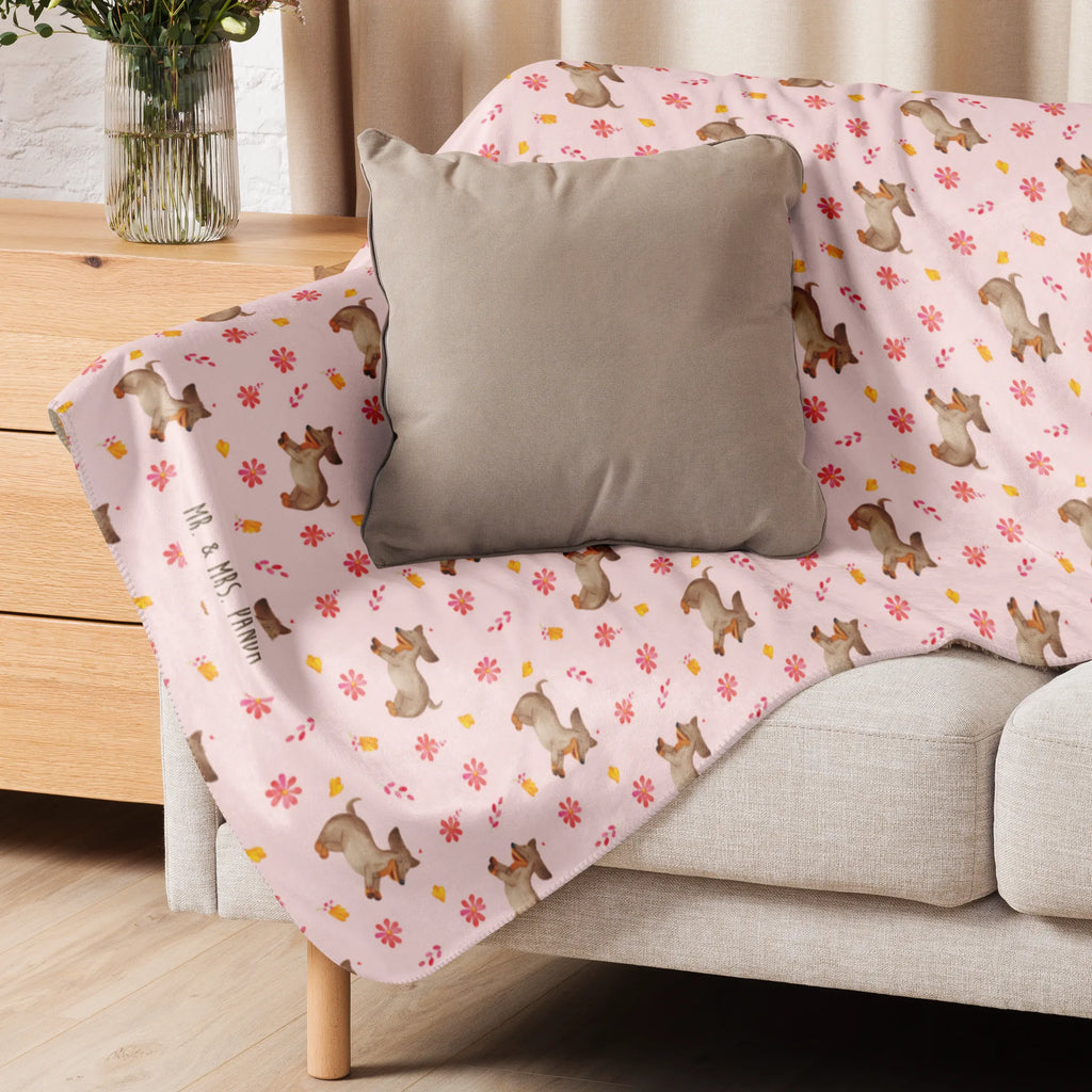 Sherpa Kuscheldecke Hund Dackel Muster Hund, Hundemotiv, Haustier, Hunderasse, Tierliebhaber, Hundebesitzer, Sprüche, happy dog, Dachshund, Hunde, Dackel