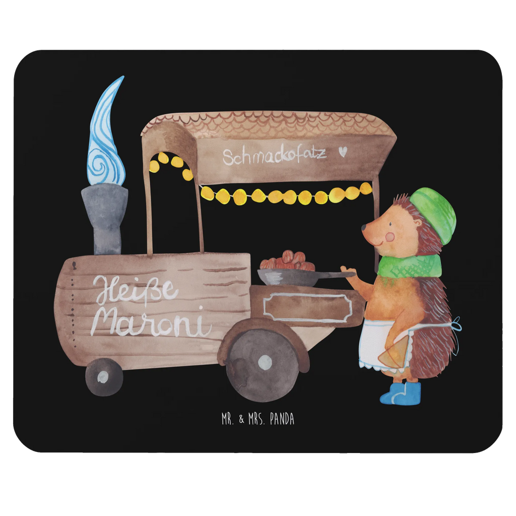 Mouse mat hedgehog Chestnuts Study, fun, Student, Pad, Print, Mouse Pad, mousepad, Motif, Office, Work, PC, Gift, saying, Mouse, Winter, Christmas, Christmas time, snow