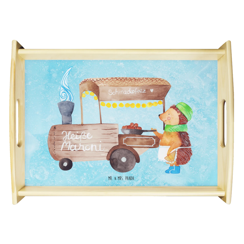 Serving tray hedgehog Chestnuts Küchentablett, Dekotablett, Serviertablett, Tablett, Frühstückstablett, Holztablett, Winter, Weihnachten, Weihnachtsdeko, Nikolaus, Advent, Heiligabend, Wintermotiv, Kastanien, Maronen, Duft, Weihnachtsmarkt