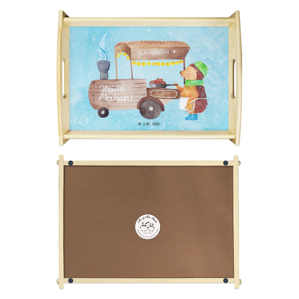 Serving tray hedgehog Chestnuts Küchentablett, Dekotablett, Serviertablett, Tablett, Frühstückstablett, Holztablett, Winter, Weihnachten, Weihnachtsdeko, Nikolaus, Advent, Heiligabend, Wintermotiv, Kastanien, Maronen, Duft, Weihnachtsmarkt