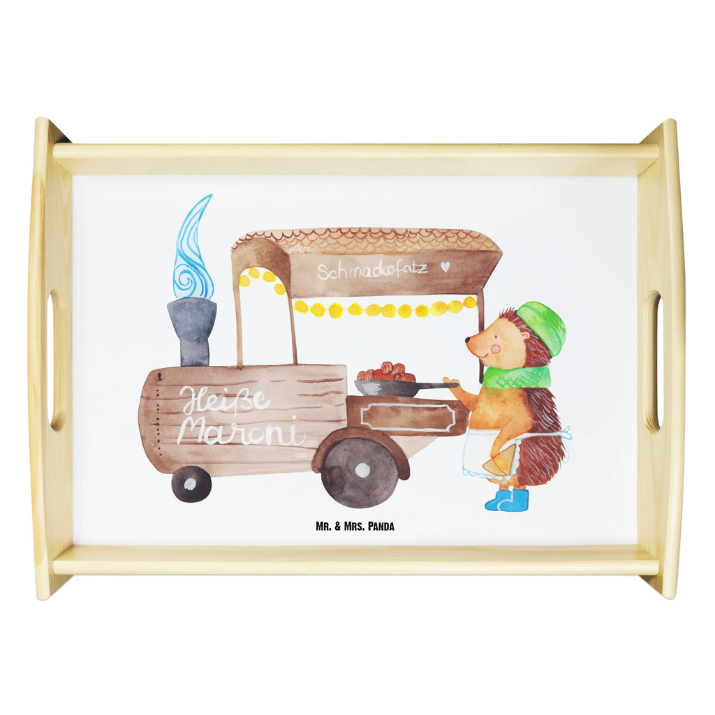 Serving tray hedgehog Chestnuts Küchentablett, Dekotablett, Serviertablett, Tablett, Frühstückstablett, Holztablett, Winter, Weihnachten, Weihnachtsdeko, Nikolaus, Advent, Heiligabend, Wintermotiv, Kastanien, Maronen, Duft, Weihnachtsmarkt