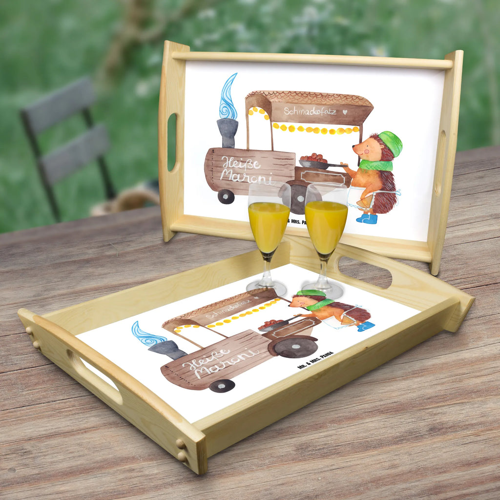 Serving tray hedgehog Chestnuts Küchentablett, Dekotablett, Serviertablett, Tablett, Frühstückstablett, Holztablett, Winter, Weihnachten, Weihnachtsdeko, Nikolaus, Advent, Heiligabend, Wintermotiv, Kastanien, Maronen, Duft, Weihnachtsmarkt