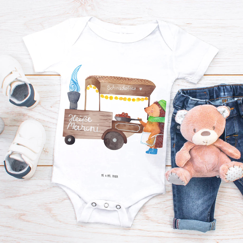 Babygro hedgehog Chestnuts Baby-Kleidung, Baby-Overall, Baby-Body, Baby-Romper, Kurzarm-Strampler, Baby-Strampler, Babystrampler, Babykleidung, Baby Erstausstattung, Wickelbody, Strampler, Winter, Weihnachten, Weihnachtsdeko, Nikolaus, Advent, Heiligabend, Wintermotiv, Maronen, Kastanien, Duft, Weihnachtsmarkt
