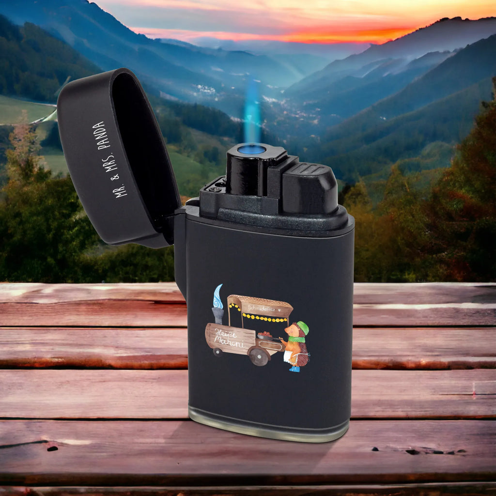 Lighter hedgehog Chestnuts Winter, Christmas, Christmas time, snow